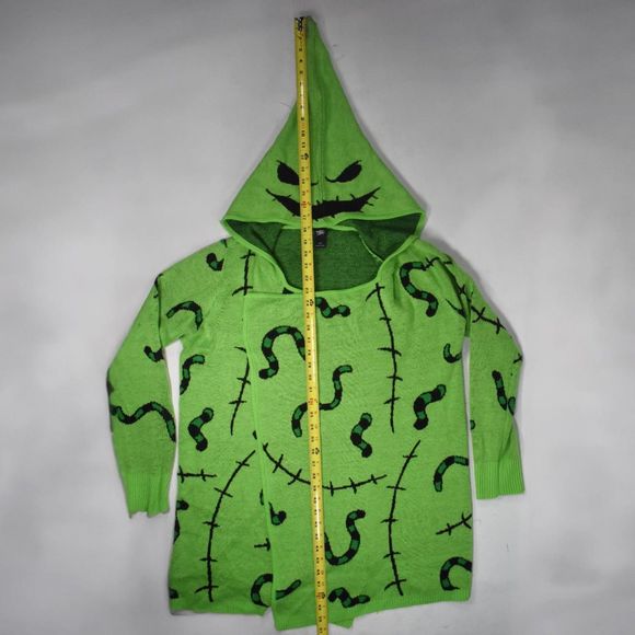 Disney Tim Burton's The Nightmare Before Christmas Oogie Boogie Cardigan - L - Picture 4 of 7